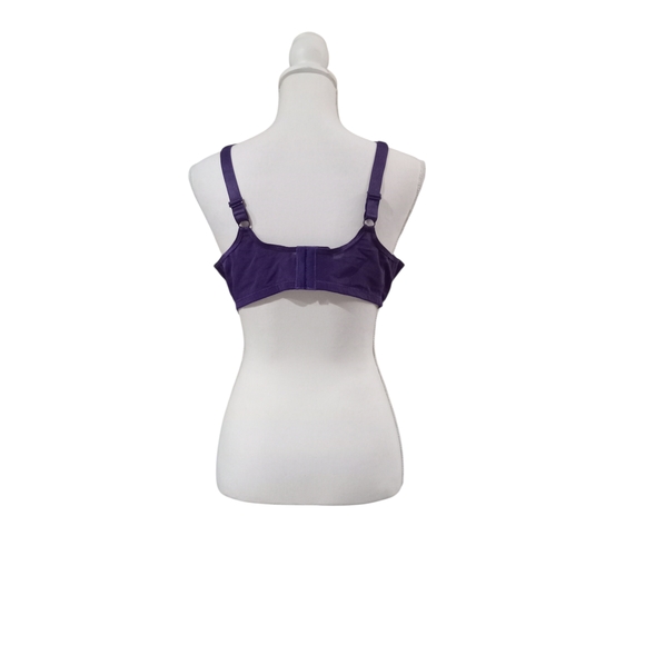 BREEZIES DEEP PURPLE UNDERWIRE BRA 44B STYLE A260366 - Picture 3 of 13
